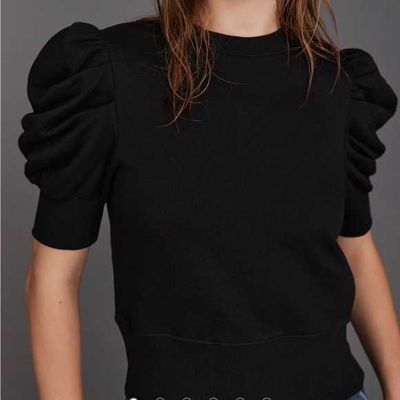 Soldout  NYC puff sleeve sweatshirt - Picture 1 of 5
